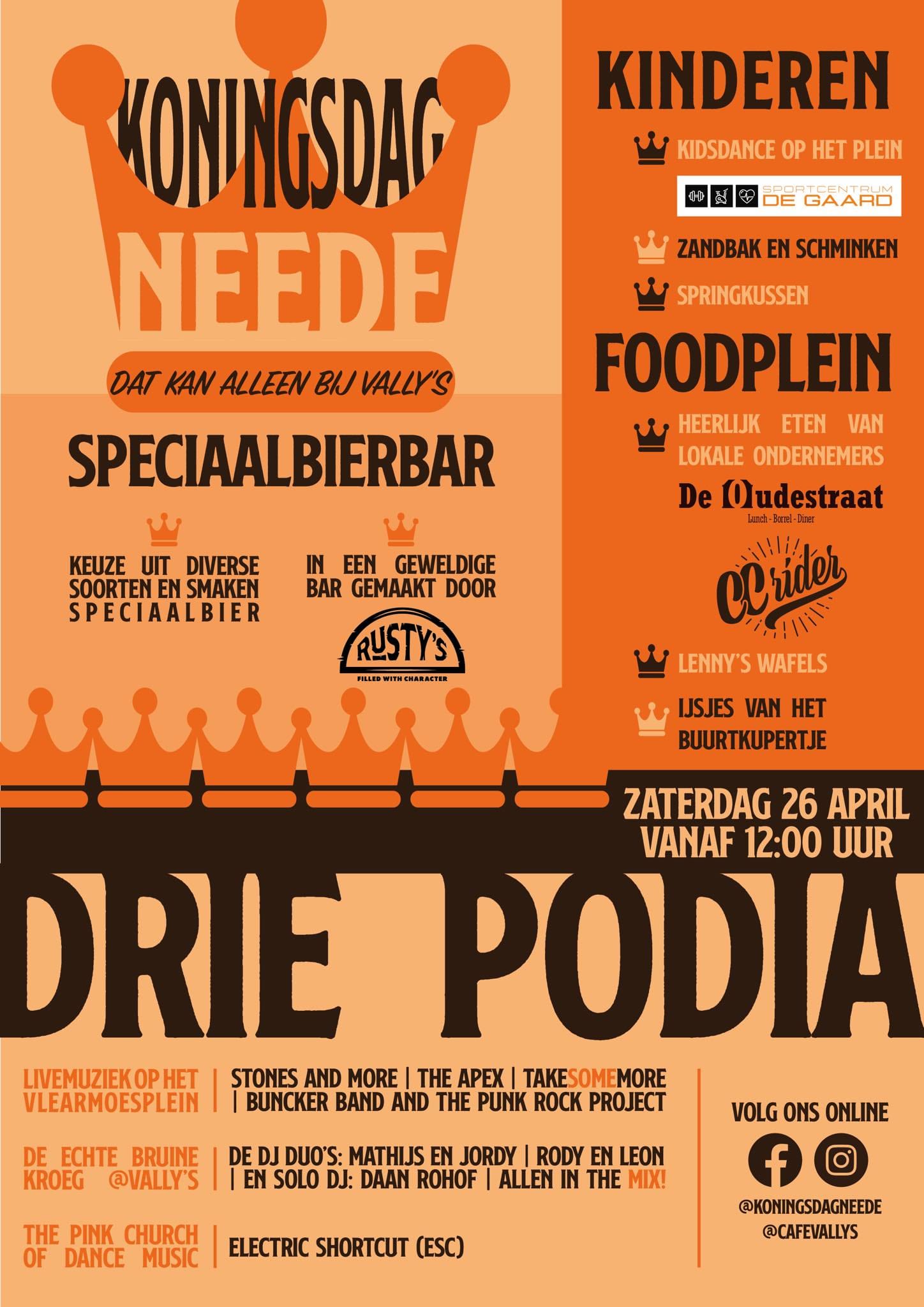 Poster koningsdag 2025